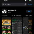 soccer bet aplikacija ios